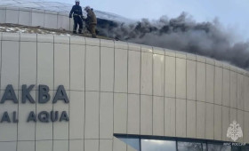 В Суздале во второй раз загорелся аквапарк