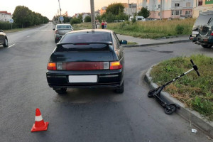 В Суздале водитель самоката пострадал в ДТП
