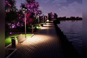 Благоустройство набережной городского озера в Гусь-Хрустальном обойдется почти в 97 млн