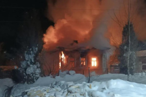 В Судогодском районе соседи спасли 86-летнюю бабушку из горящего дома