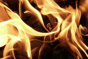 Во Владимирской области загорелся пассажирский автобус