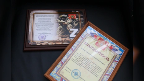 Владимирская область получила благодарность от 344-го мотострелкового полка