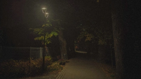 В Юрьев-Польском сквер у памятника Долгорукому утонул в темноте