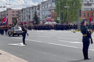 Во Владимире прошел Парад Победы