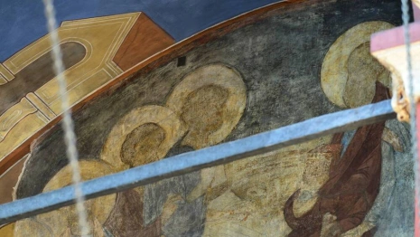 В Успенском соборе во Владимире нашли невидимые посетителям фрески