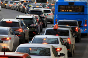 На въезде во Владимир образовалась пробка длиной в 9 км