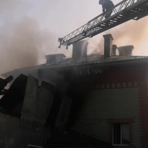 В Гусь-Хрустальном загорелось бюро ритуальных услуг