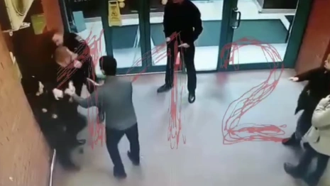 Житель Владимирской области напал на полицейских в Москве