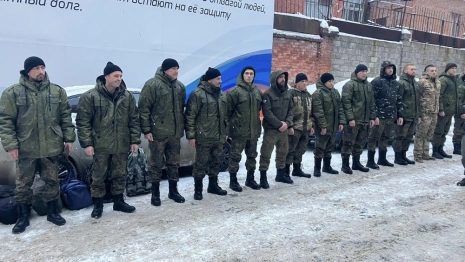Добровольцы из Владимира уехали в зону СВО 12 декабря