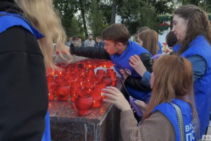 Во Владимире зажгли «свечу памяти» 22 июня