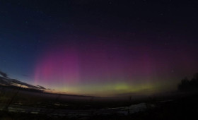 Над Владимирской областью взошло северное сияние вечером 3 апреля