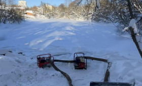 Во Владимире начали очистку Добросельского пруда после загрязнения стоками