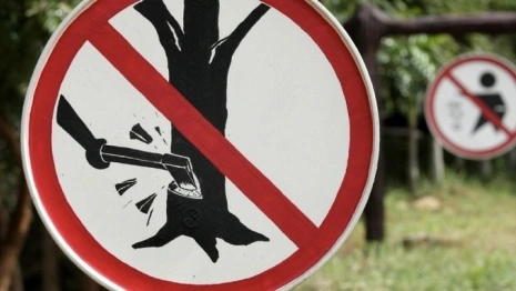 Неизвестный вырубил 5 сосен на улице Березовой в Коврове