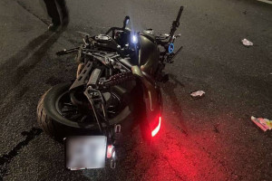 Во Владимирской области мотоциклист влетел в иномарку