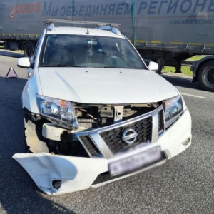 Во Владимирской области на трассе М-7 Волга сбили мотоциклиста
