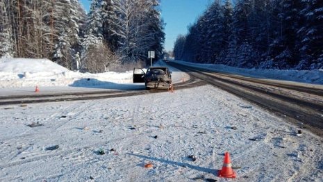 13-летний подросток попал в аварию на федеральной трассе Р-132 во Владимирской области
