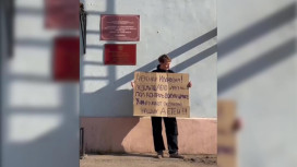 Отец умерших в Красном кресте двойняшек вышел на пикет во Владимире