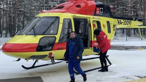 Санавиация Владимирской области за год транспортировала 72 человек на вертолете