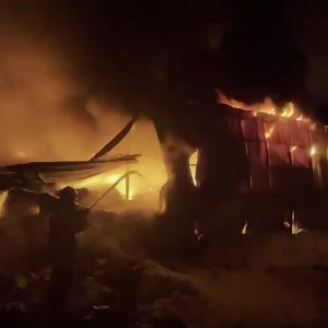 Прокуратура заинтересовалась мощным пожаром на обувном складе во Владимирской области