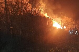 В деревне под Киржачом сгорел жилой дом