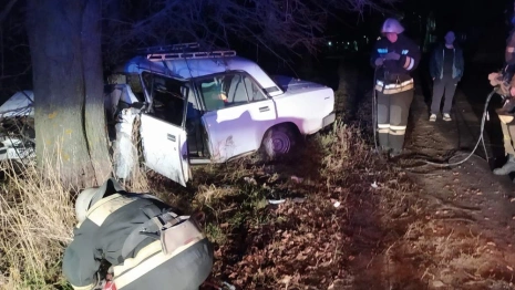 Во Владимирской области женщину спасли из искореженной после ДТП машины