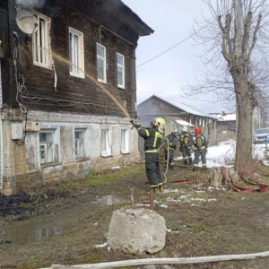 В Муроме пожар уничтожил 300 квадратов в жилом доме