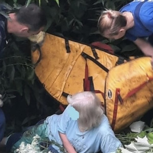 Во Владимире женщина упала со склона во время свидания на Лыбедской магистрали