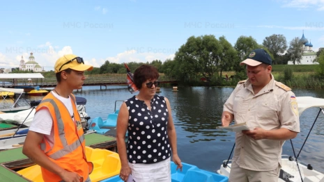 В Суздале закрыли стоянку лодок и катамаранов
