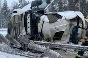 Во Владимирской области в аварии на М-7 Волга погиб дальнобойщик