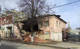 В центре Владимира обрушился дом