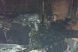 Жительница Мурома пострадала при попытке потушить пожар на кухне 