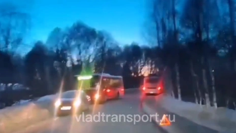 Под Владимиром столкнулись 2 автобуса №16с