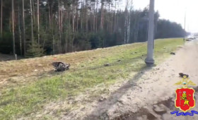 Водитель скутера погиб в ДТП на трассе М-7 во Владимирской области