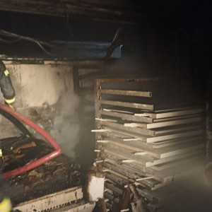 В Коврове потушили пожар на производстве 