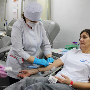 Во Владимирской области доноры сдали 250 литров крови за год