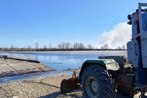 Под Муромом восстановили движение на поврежденном льдом мосту