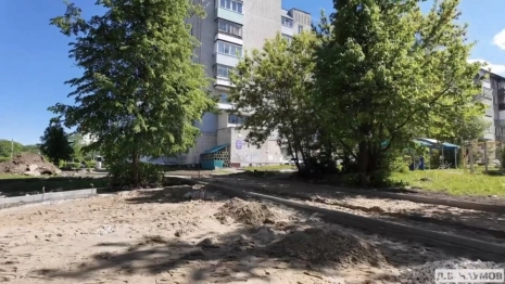 Во Владимире перекопали бульвар Художника Иванова