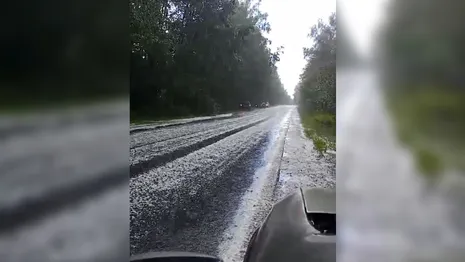 Во Владимирской области прошел сильный град