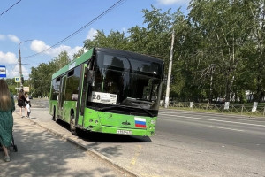 Во Владимире автобус 28 «сел» на одну сторону