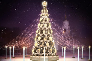 В центре Владимира установят новую новогоднюю ель с нитями из гирлянд