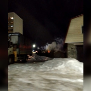 Во Владимире вспыхнула баня