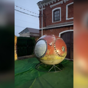 В Киржач доставили космический аппарат «Восток-ЗКА №1»