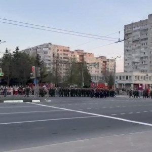 Во Владимире показали на видео репетицию парада Победы