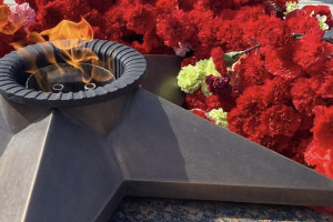 В Костерево впервые зажгли Вечный огонь