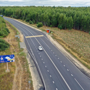 Во Владимирской области ремонт участка трассы Р-132 завершили досрочно