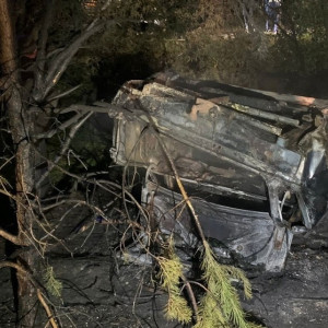 Во Владимирской области сбежал владелец сгоревшего после ДТП авто