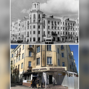 Фасад дома со сгоревшим вейпшопом во Владимире не восстановили спустя год