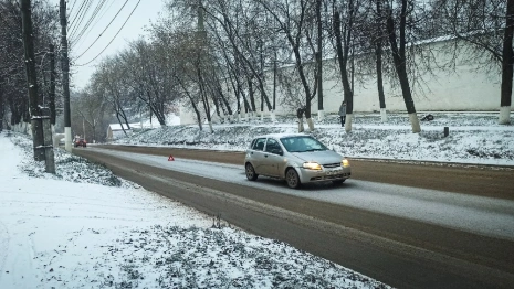 В Александрове у резиденции Ивана Грозного столкнулись машины
