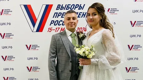 В Гусь-Хрустальном молодожены перед свадьбой поехали голосовать