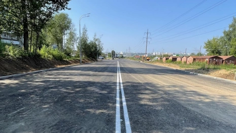 
Во Владимире на Рпенском проезде поставили дорожные знаки и нарисовали разметку